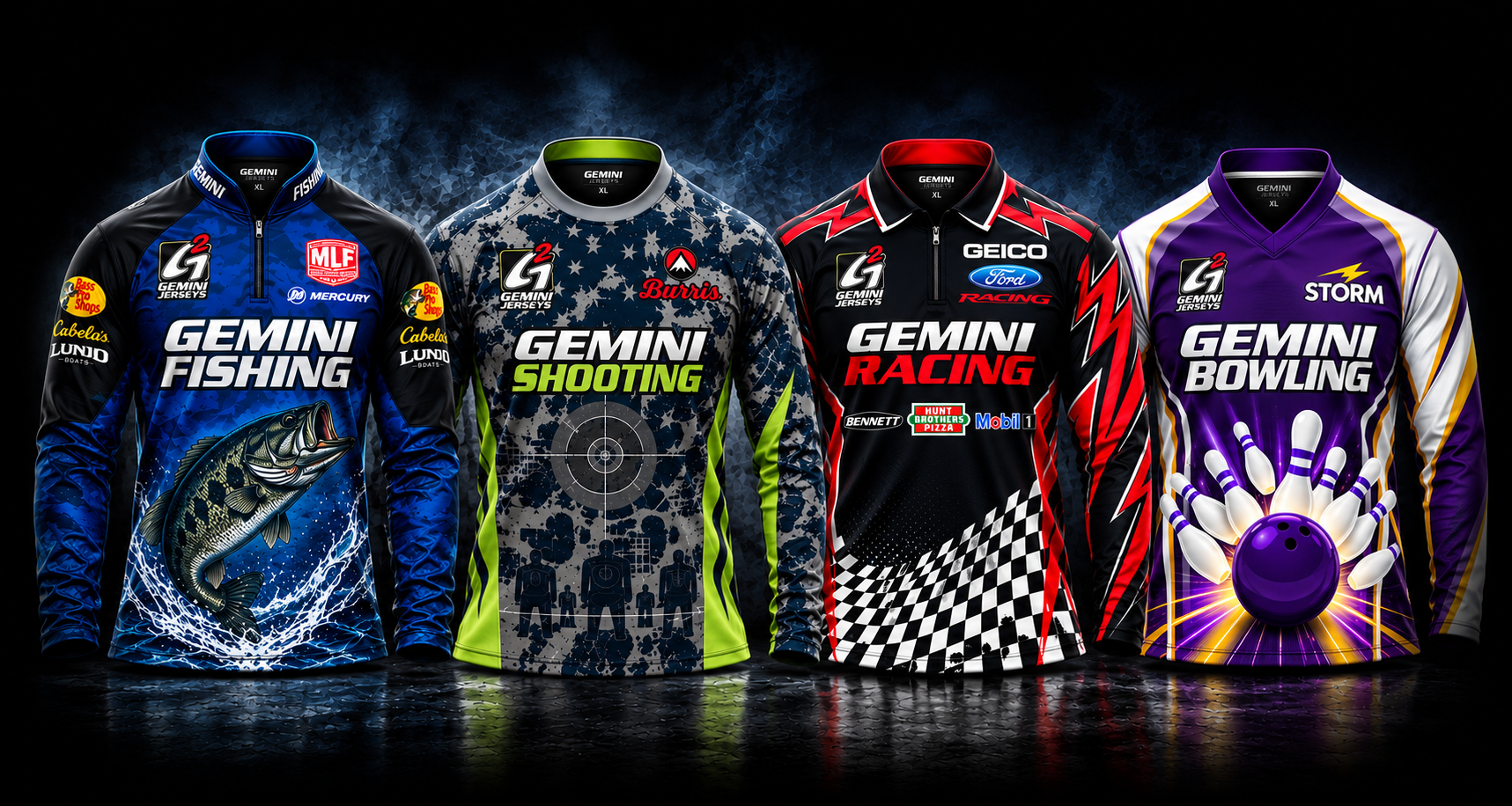 Custom jerseys by G2 Gemini